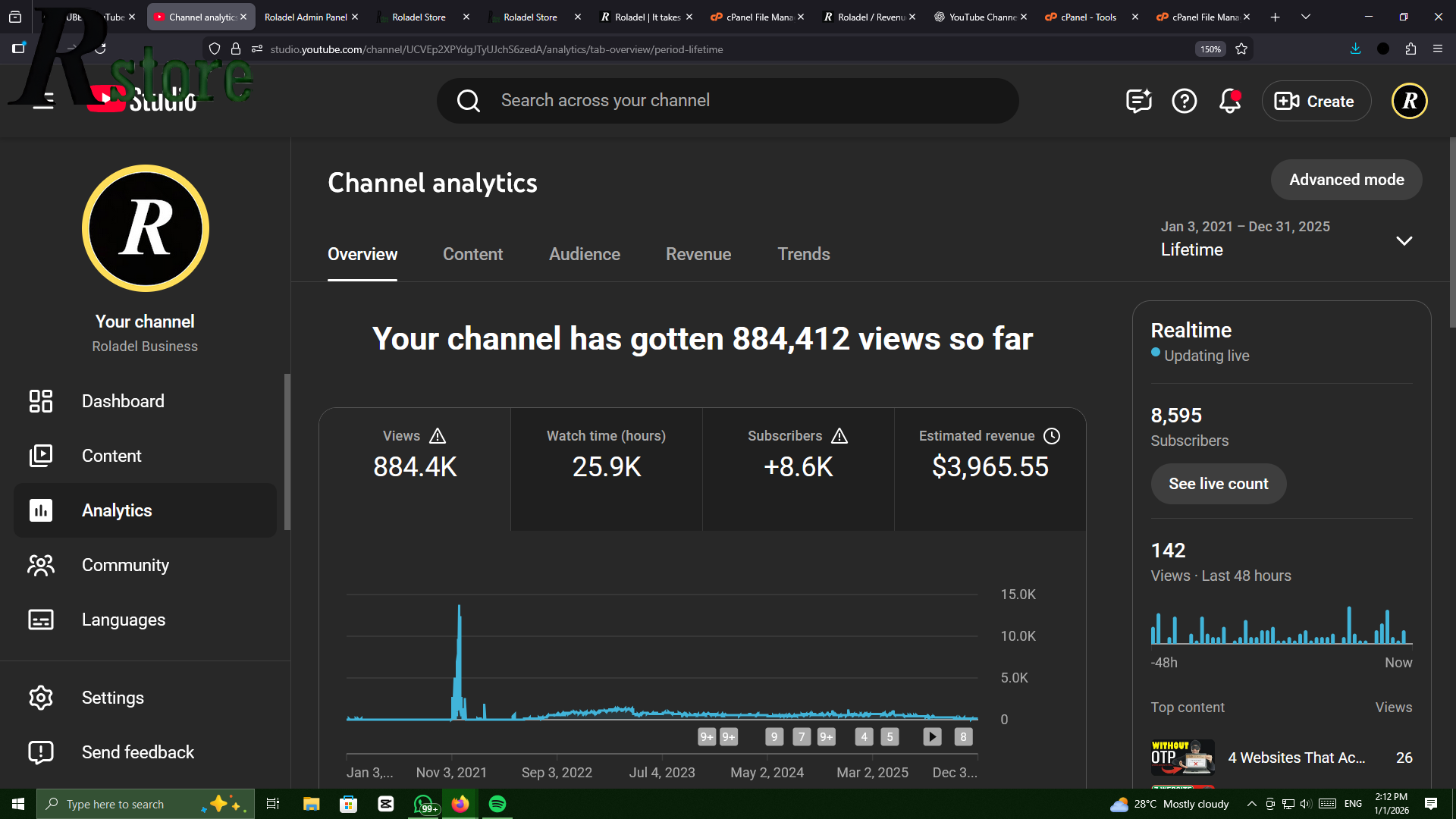 Monetized YouTube Channel for Sale (AdSense Approved)